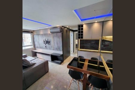 Sala de apartamento para alugar com 2 quartos, 54m² em Fátima, Canoas