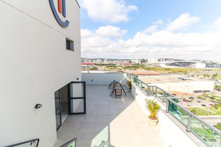 Apartamento para alugar com 36m², 1 quarto e sem vaga Apartamento para alugar com 36m², 1 quarto e sem vagaTerraço - Vista para Neo Quimica Arena