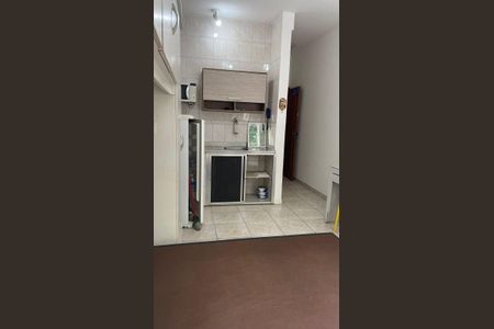 Sala/Cozinha de apartamento para alugar com 1 quarto, 28m² em Flamengo, Rio de Janeiro