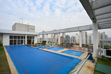 Studio para alugar com 35m², 1 quarto e 1 vagaPiscina