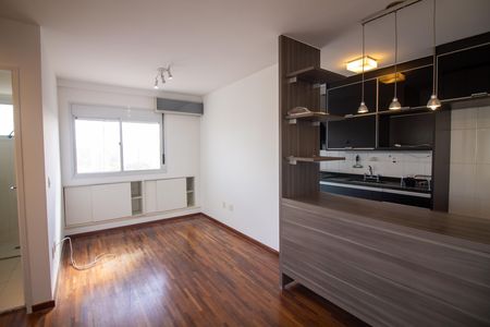 Sala de TV de apartamento para alugar com 1 quarto, 65m² em Campo Belo, São Paulo