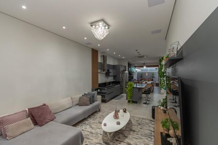 Sala de Estar de casa de condomínio para alugar com 2 quartos, 116m² em Vila Monte Alegre Ii, Paulínia