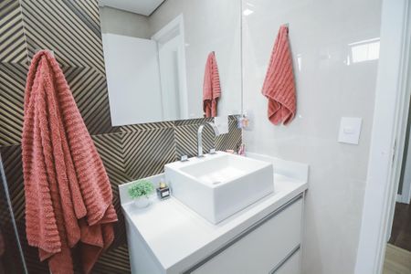 Apartamento à venda com 98m², 3 quartos e 2 vagas Apartamento à venda com 98m², 3 quartos e 2 vagasBanheiro da Suíte 1