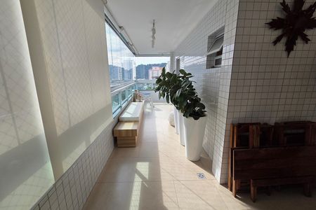 Varanda de apartamento para alugar com 3 quartos, 120m² em Canto do Forte, Praia Grande