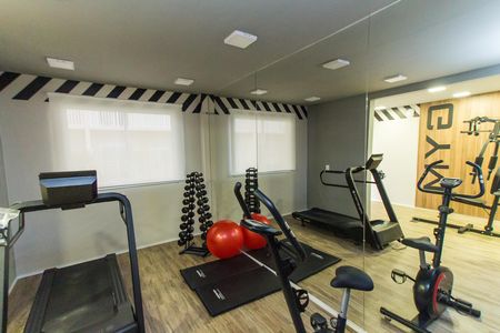 Apartamento para alugar com 31m², 1 quarto e sem vaga Apartamento para alugar com 31m², 1 quarto e sem vagaÁrea comum - Academia