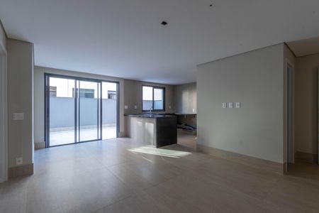 Sala de apartamento à venda com 3 quartos, 147m² em Sion, Belo Horizonte