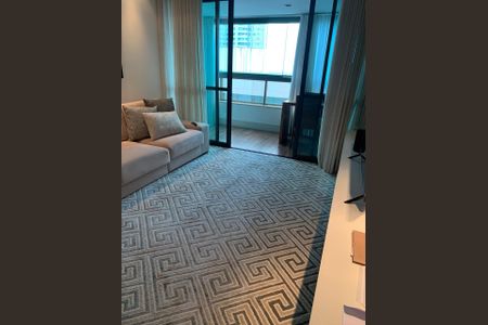 Sala de apartamento para alugar com 4 quartos, 154m² em Vila da Serra, Nova Lima