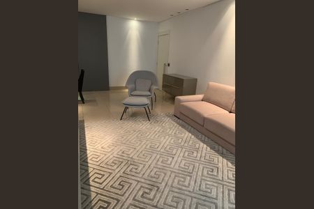 Sala de apartamento para alugar com 4 quartos, 154m² em Vila da Serra, Nova Lima