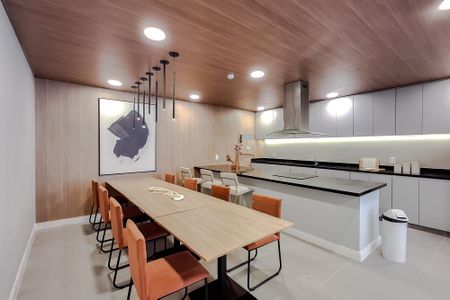Studio à venda com 40m², 2 quartos e sem vaga Studio à venda com 40m², 2 quartos e sem vagaÁrea comum - Salão de festas