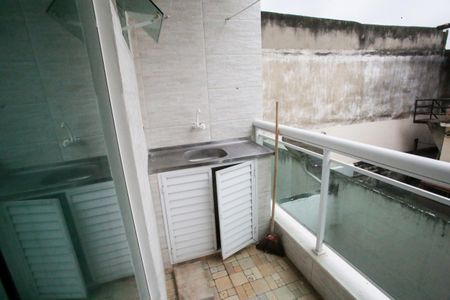 Varanda do Quarto de apartamento para alugar com 1 quarto, 50m² em Anil, Rio de Janeiro