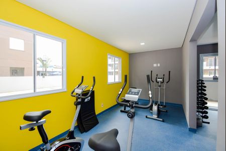 Apartamento para alugar com 43m², 2 quartos e 1 vaga Apartamento para alugar com 43m², 2 quartos e 1 vagaAcademia