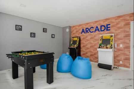 Apartamento para alugar com 43m², 2 quartos e 1 vaga Apartamento para alugar com 43m², 2 quartos e 1 vagaSalão de jogos
