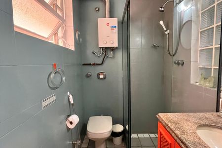Apartamento para alugar com 144m², 3 quartos e sem vaga Apartamento para alugar com 144m², 3 quartos e sem vagaBanheiro da suíte