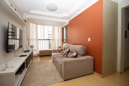 Sala de apartamento à venda com 3 quartos, 74m² em Guará, Brasília