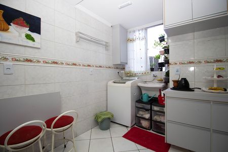 Apartamento à venda com 74m², 3 quartos e 1 vagaCozinha e Área de Serviço