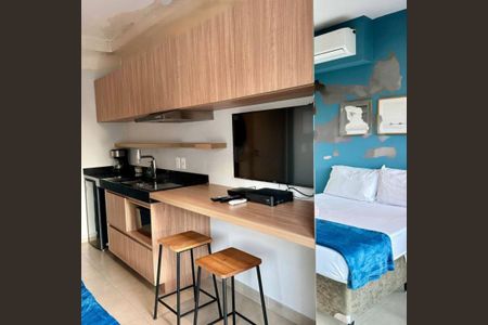 Apartamento à venda com 18m², 1 quarto e sem vaga
