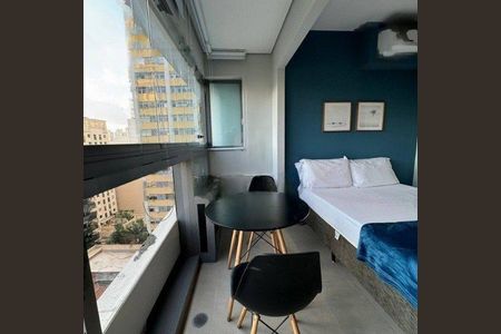 Apartamento à venda com 18m², 1 quarto e sem vaga