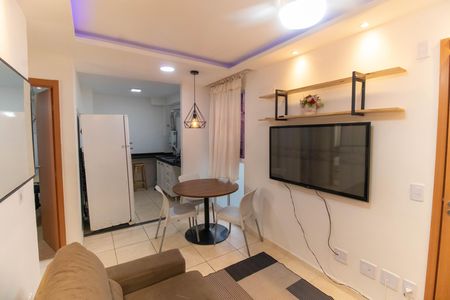 Sala de apartamento para alugar com 2 quartos, 44m² em Vila Lage, São Gonçalo