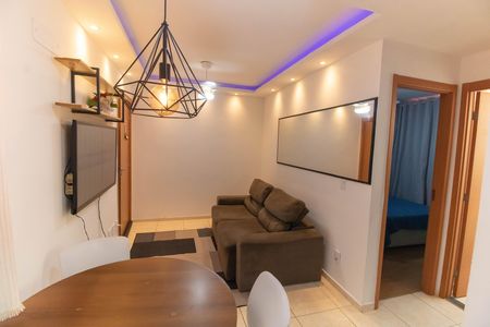 Sala de apartamento para alugar com 2 quartos, 44m² em Vila Lage, São Gonçalo