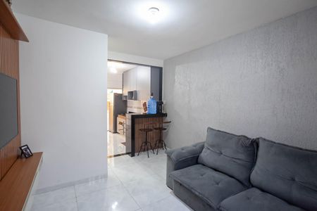 Sala de casa de condomínio à venda com 2 quartos, 80m² em Arvoredo, Contagem