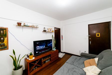 Sala de apartamento à venda com 3 quartos, 75m² em Santo Antônio, Belo Horizonte