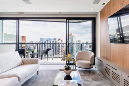 Sala de apartamento à venda com 2 quartos, 104m² em Vila Olímpia, São Paulo