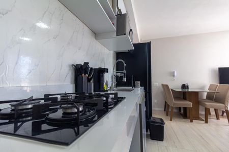 Apartamento para alugar com 36m², 2 quartos e sem vaga Apartamento para alugar com 36m², 2 quartos e sem vagaCozinha e Área de Serviço