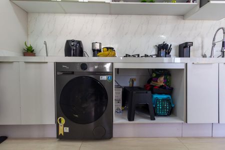 Apartamento para alugar com 36m², 2 quartos e sem vaga Apartamento para alugar com 36m², 2 quartos e sem vagaCozinha e Área de Serviço