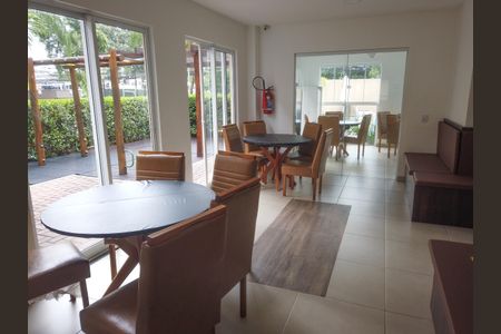 Apartamento para alugar com 50m², 2 quartos e 1 vagaÁrea comum - Salão de festas