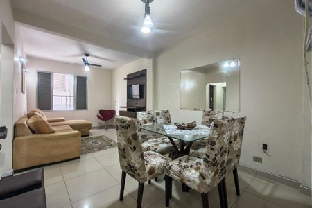 Sala de apartamento para alugar com 1 quarto, 56m² em Cidade Ocian, Praia Grande