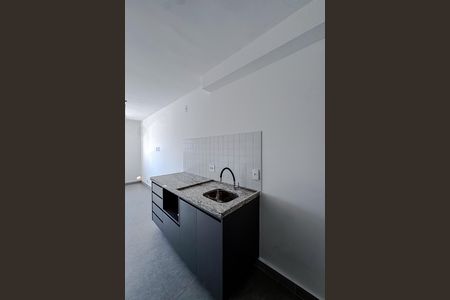 Cozinha de apartamento para alugar com 1 quarto, 28m² em Brás, São Paulo