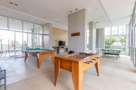 Apartamento à venda com 64m², 2 quartos e 2 vagas Apartamento à venda com 64m², 2 quartos e 2 vagasSalão de jogos