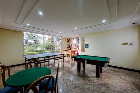 Apartamento à venda com 129m², 3 quartos e 2 vagasSalão de jogos