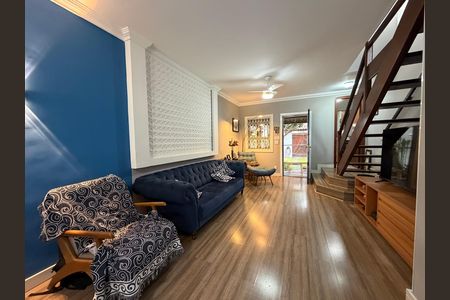 Sala de casa de condomínio à venda com 3 quartos, 170m² em Gardenia Azul, Rio de Janeiro