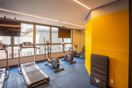 Studio à venda com 27m², 1 quarto e sem vaga Studio à venda com 27m², 1 quarto e sem vagaÁrea comum - Academia