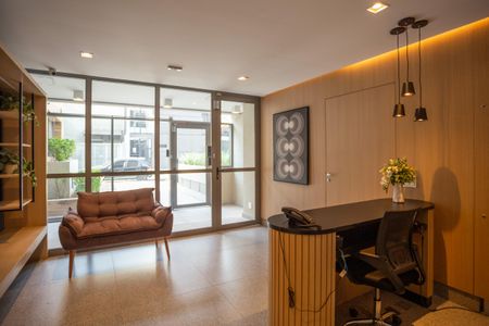 Studio à venda com 27m², 1 quarto e sem vaga Studio à venda com 27m², 1 quarto e sem vagaHall de entrada