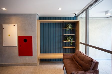 Studio à venda com 27m², 1 quarto e sem vaga Studio à venda com 27m², 1 quarto e sem vagaHall de entrada