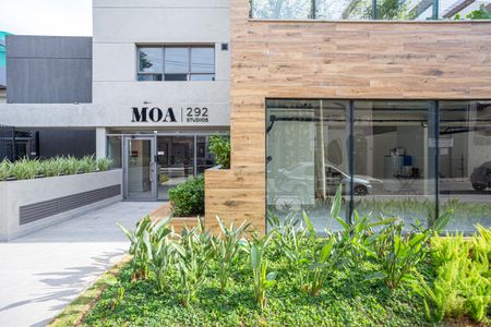 Studio à venda com 27m², 1 quarto e sem vaga Studio à venda com 27m², 1 quarto e sem vagaFachada