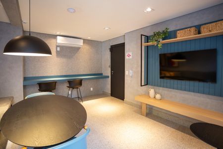 Studio à venda com 27m², 1 quarto e sem vaga Studio à venda com 27m², 1 quarto e sem vagaCoworking