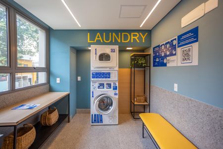 Studio à venda com 27m², 1 quarto e sem vaga Studio à venda com 27m², 1 quarto e sem vagaLavanderia