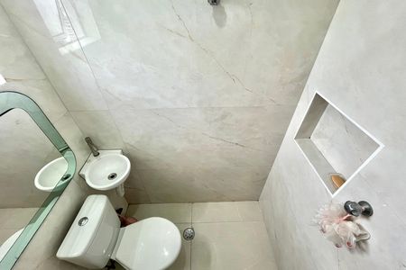 Banheiro da Suíte de apartamento para alugar com 3 quartos, 82m² em Vila Mariana, São Paulo