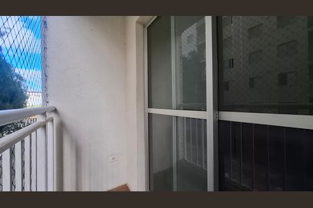 Varanda da Sala de apartamento para alugar com 3 quartos, 61m² em Vila Homero Thon, Santo André