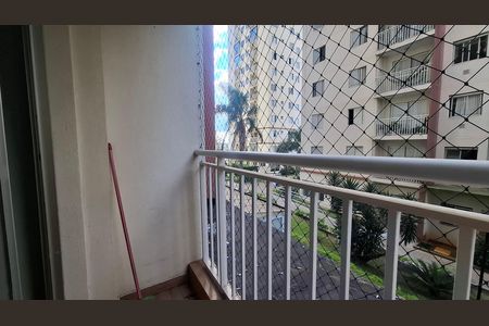 Varanda da Sala de apartamento para alugar com 3 quartos, 61m² em Vila Homero Thon, Santo André