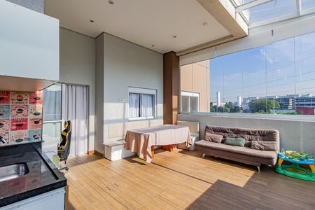 Varanda gourmet de apartamento à venda com 3 quartos, 105m² em Santo Amaro, São Paulo