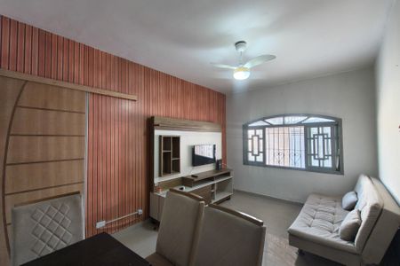 Sala de casa para alugar com 2 quartos, 146m² em Vila Tupi, Praia Grande