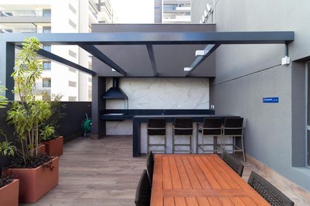 Apartamento para alugar com 30m², 1 quarto e sem vaga Apartamento para alugar com 30m², 1 quarto e sem vagaÁrea comum - Churrasqueira