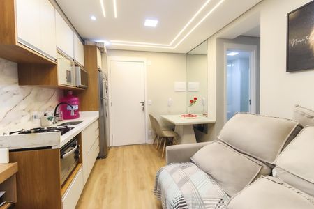 Apartamento à venda com 38m², 2 quartos e sem vagaSala - Cozinha