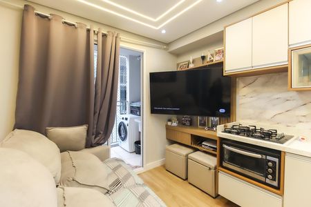 Sala - Cozinha de apartamento à venda com 2 quartos, 38m² em Artur Alvim, São Paulo