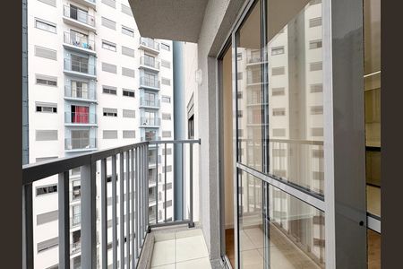 Varanda da Sala de apartamento para alugar com 2 quartos, 41m² em Vila Albertina, São Paulo