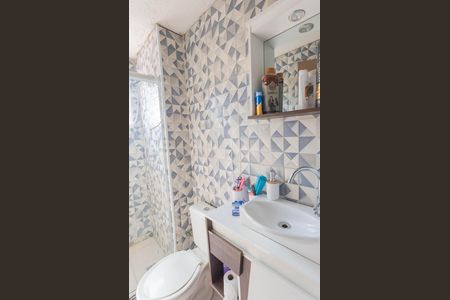 Banheiro de apartamento à venda com 2 quartos, 42m² em Jardim Bassoli, Campinas